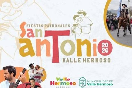 13 DE JUNIO: FIESTAS PATRONALES DE VALLE HERMOSO